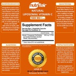 NutriFlair 微脂體維生素C 1600mg｜高單位好吸收｜180顆膠囊：圖片 2